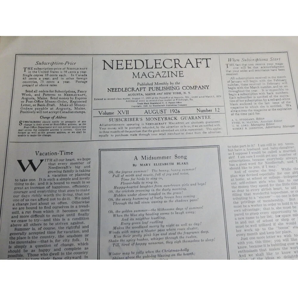 Unbranded antique needlecraft